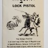 Vintage 1961 Pyro Miquelet Lock Pistol Model Kit in the Original Box 7