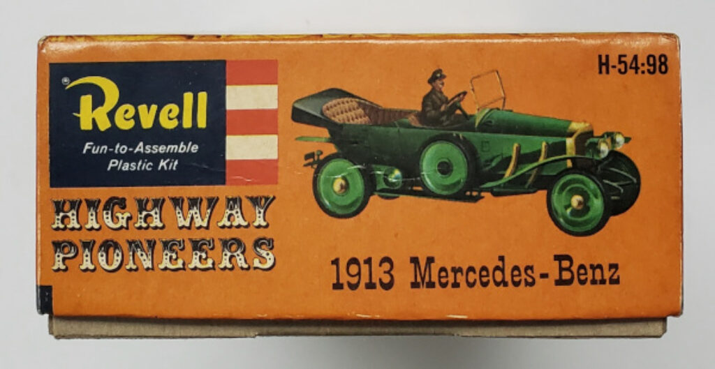 Vintage 1960 Revell Highway Pioneers 1913 MercedesBenz Model Kit