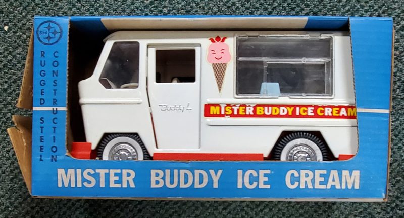 1964 Buddy L Mister Buddy Ice Cream Van Pressed Steel Truck in Box 2