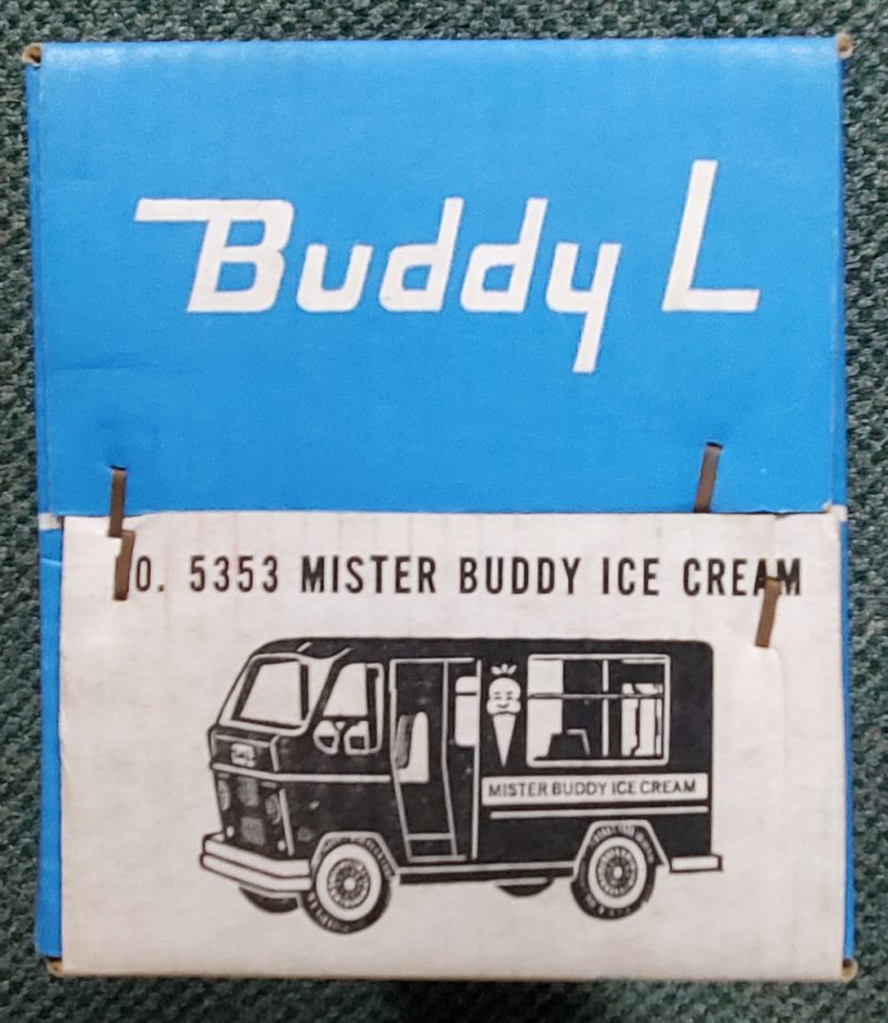 1964 Buddy L Mister Buddy Ice Cream Van Pressed Steel Truck in Box 6