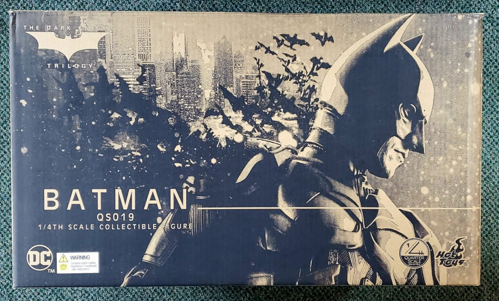 Hot Toys Dark Knight Trilogy Christian Bale as Batman 1:4 Scale Figure 1