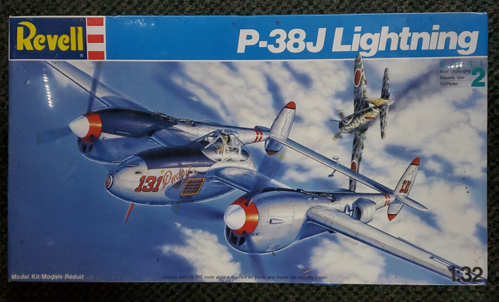 Revell P-38J Lightning WWII Fighter Plane 1:32 Scale Model Kit : Factory Sealed 1