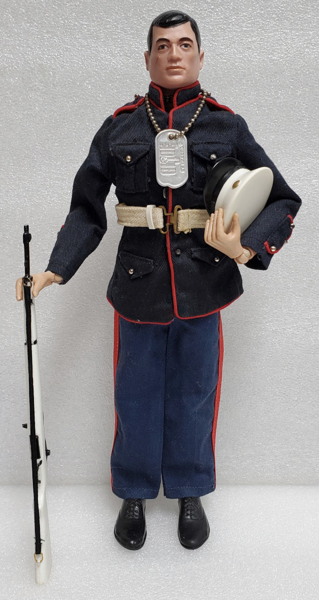 1964 Hasbro 12″ G.I. Joe Action Marine in Complete Dress Parade Uniform 1
