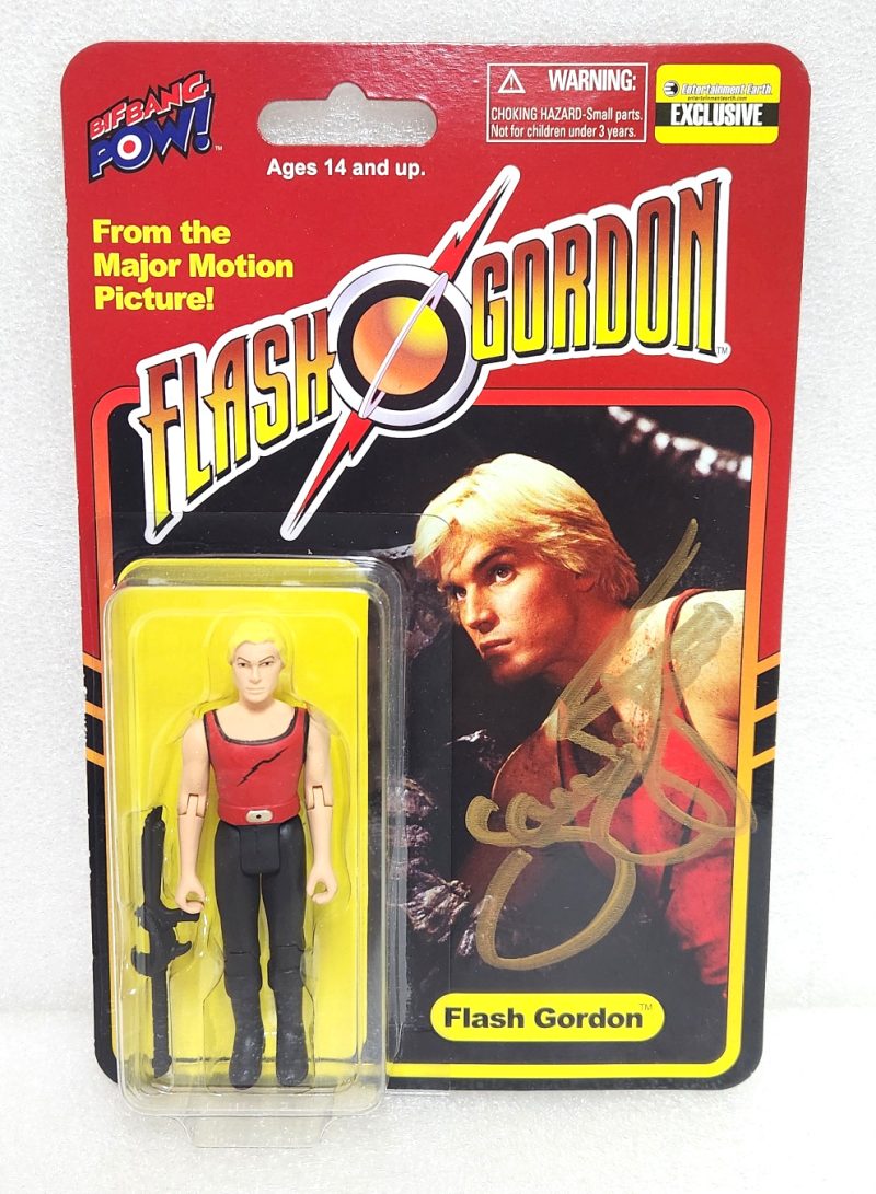 MOC Bif Bang Pow! Flash Gordon Entertainment Earth Exclusive Signed Action Figure: Sealed