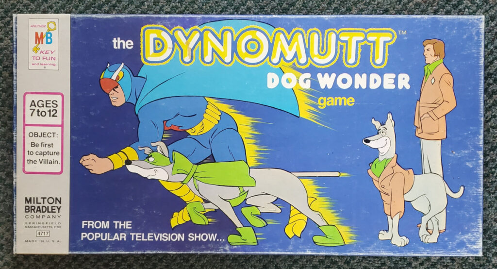 1977 Dynomutt Dog Wonder Game by Milton Bradley 1