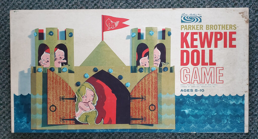 1963 Kewpie Doll Board Game by Parker Brothers 1