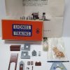 1959 Lionel Electric Trains No. 1411 HO Switchman Shanty with Figure Set in Box 1