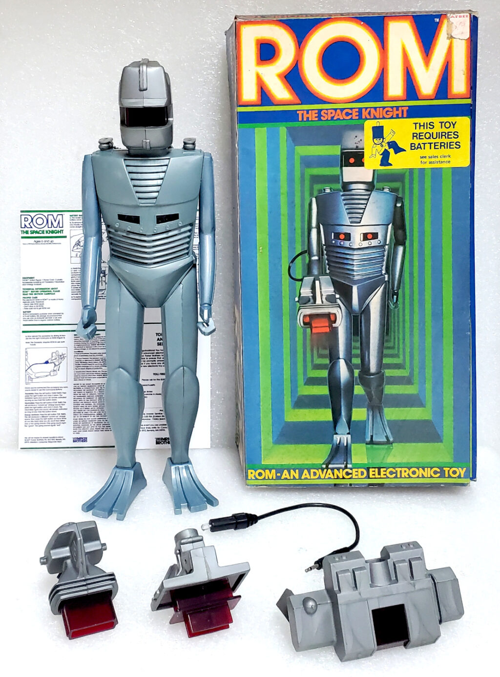 1979 Parker Brothers ROM The Space Knight Electronic Robot in the Box 1