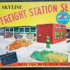 1950's Sklyline No. 230 Freight Station HO Train Fold Away Construction Set in Box 1