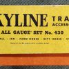 1950's Sklyline Train Accessories No. 430 HO Train Model Buildings Set in Box 5