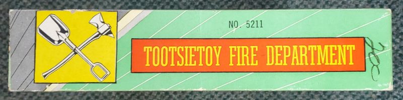 1956 Tootsietoy No. 5211 Fire Department Set in the Original Box 4