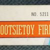 1956 Tootsietoy No. 5211 Fire Department Set in the Original Box 5