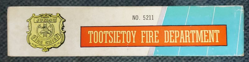 1956 Tootsietoy No. 5211 Fire Department Set in the Original Box 5