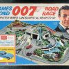1965 AC Gilbert Sears Exclusive James Bond 007 Road Race O Gauge Slot Car Set Complete in the Box 1