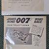 1965 AC Gilbert Sears Exclusive James Bond 007 Road Race O Gauge Slot Car Set Complete in the Box 23