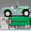 1965 Mini Tonka Pressed Steel No. 30 Green Jeep Dispatcher in the Box 2
