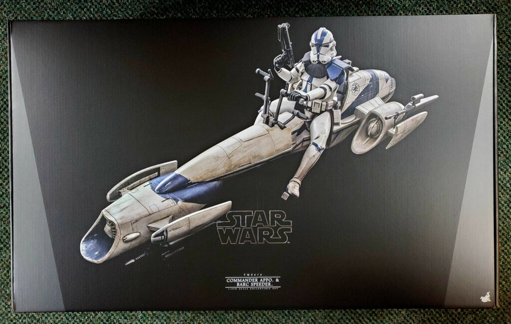 Hot Toys Star Wars The Clone Wars Commander Appo on BARC Speeder 1:6 Scale Figure 1