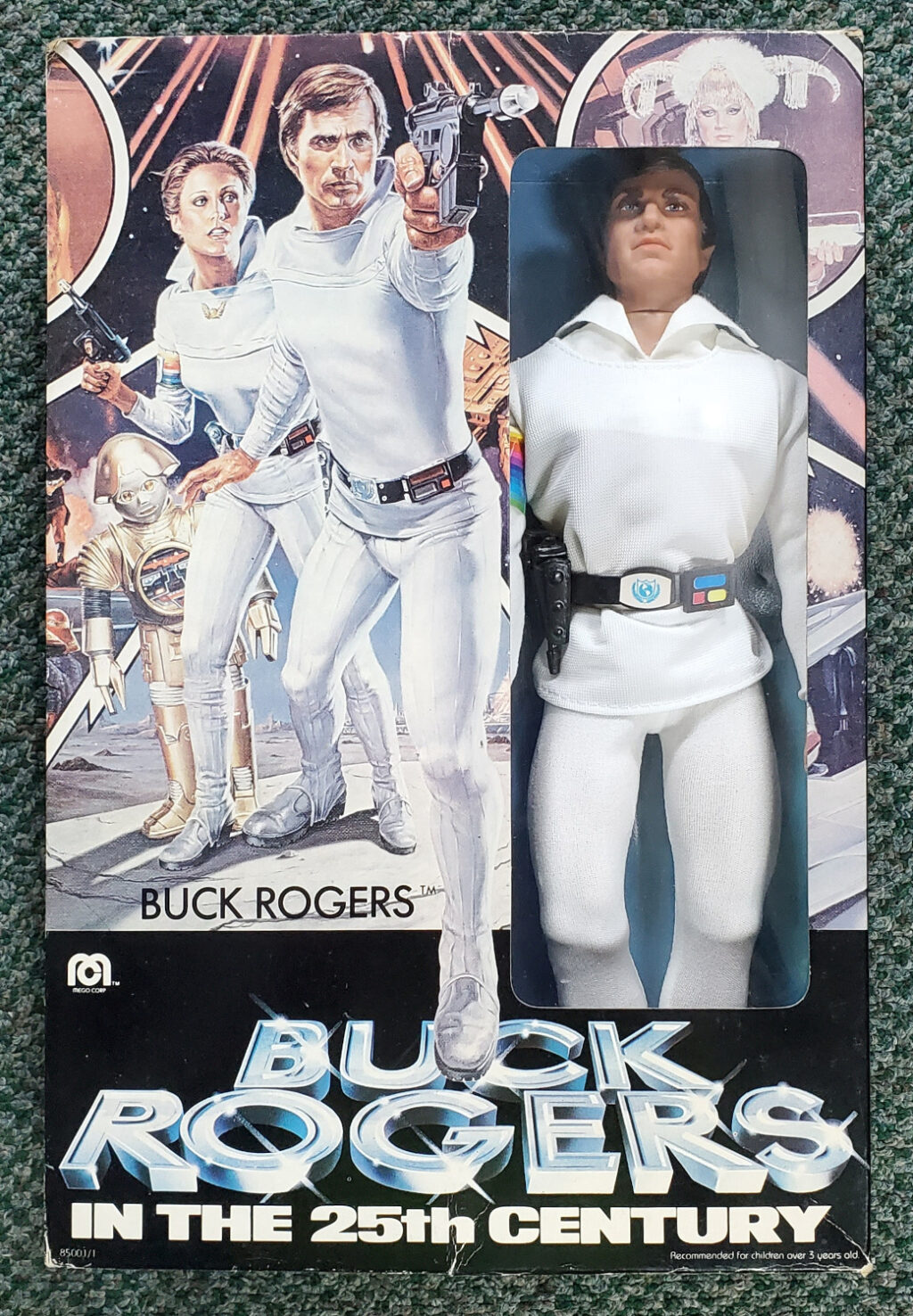 MIB 1979 Mego Gil Gerard Buck Rogers in the 25th Century 12" Action Figure: Mint in Box 6