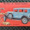 Vintage 1961 Hubley Model A Station Wagon 1:20 Scale Metal Model Kit in Box 2