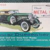 Vintage 1963 Hubley Model SJ Duesenberg 1:18 Scale Classic Metal Model Kit in Box 5