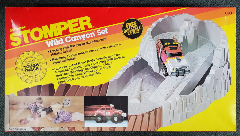 MIB 1983 Stomper 4x4 Wild Canyon Set in Factory Sealed Box 1