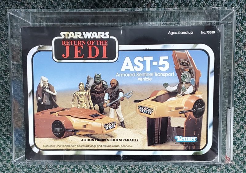 MIB 1983 AFA-Graded 80+ NM Kenner Star Wars Return of the Jedi AST-5 2