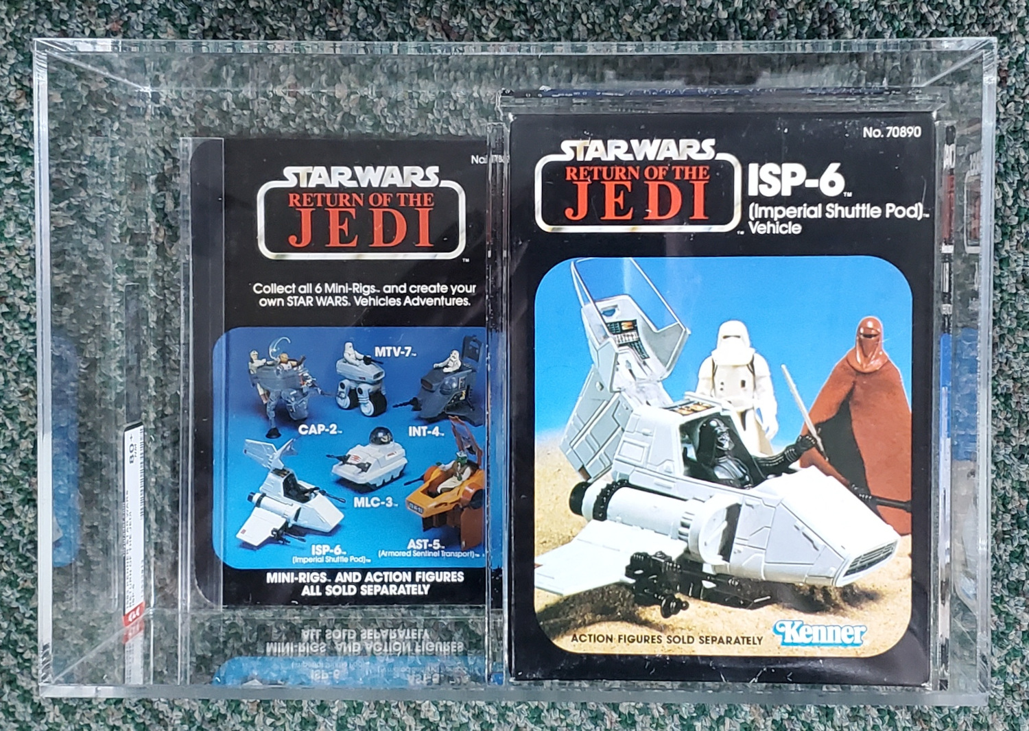 MIB 1983 AFA-Graded 80+ NM Kenner Star Wars Return of the Jedi ISP-6 1