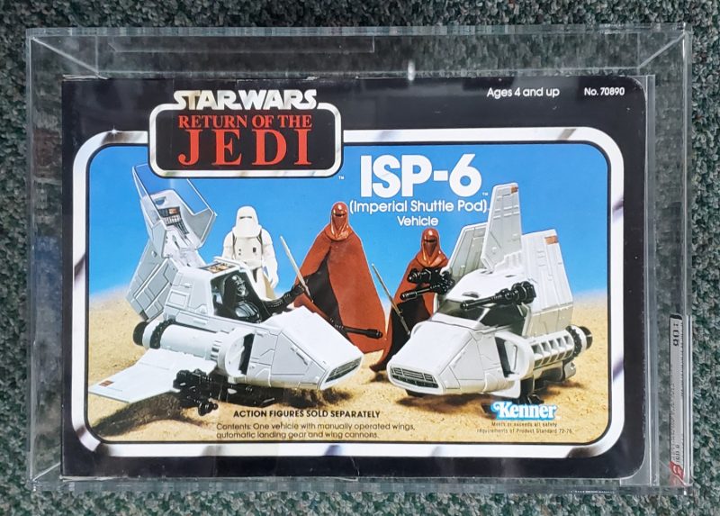 MIB 1983 AFA-Graded 80+ NM Kenner Star Wars Return of the Jedi ISP-6 2