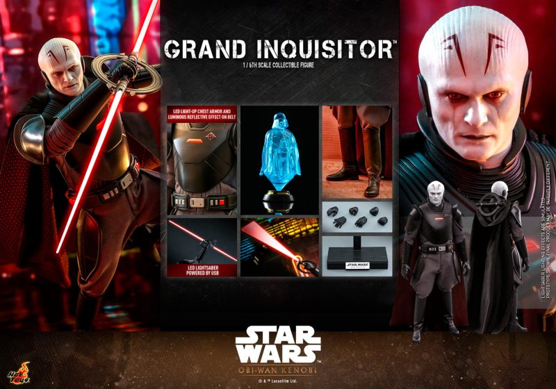 Hot Toys Star Wars Obi-Wan Kenobi Grand Inquisitor 1:6 Scale Figure 3