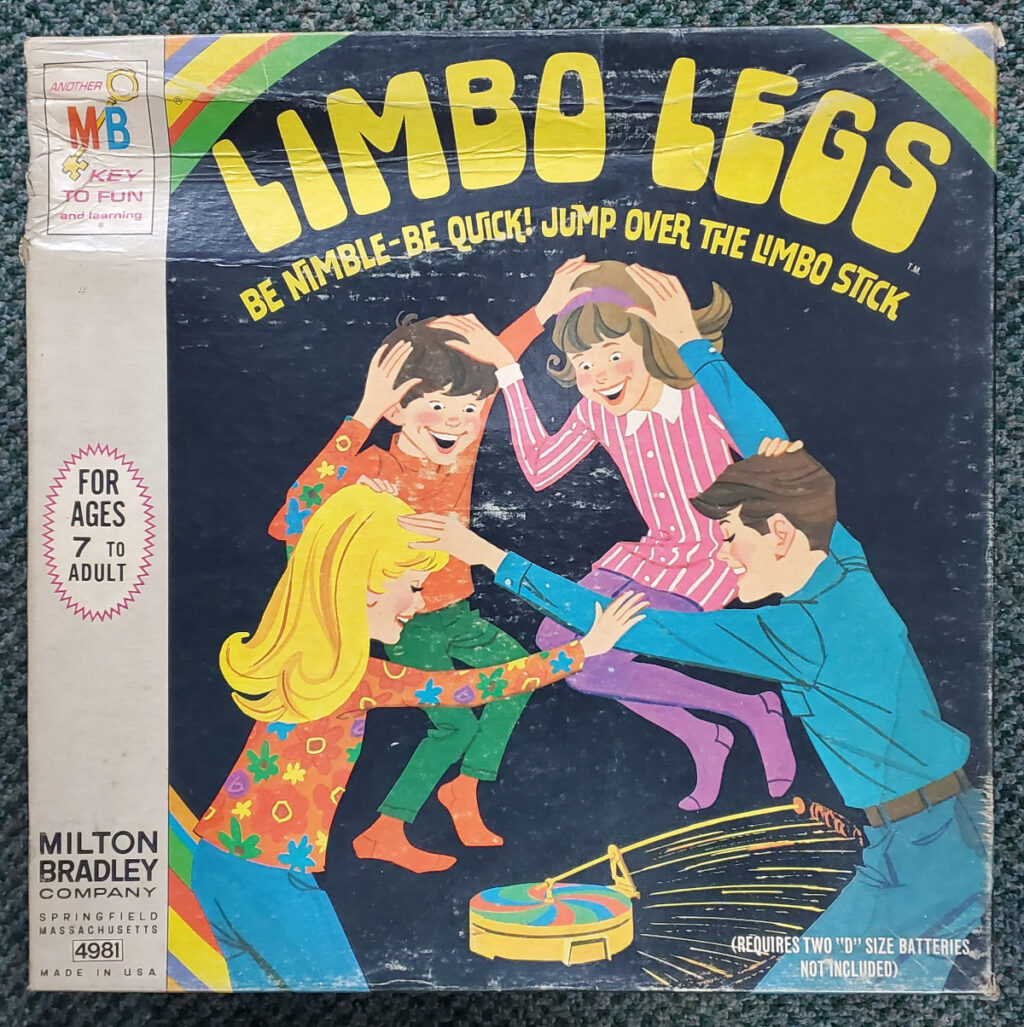 1969 Limbo Legs Game by Milton Bradley 1