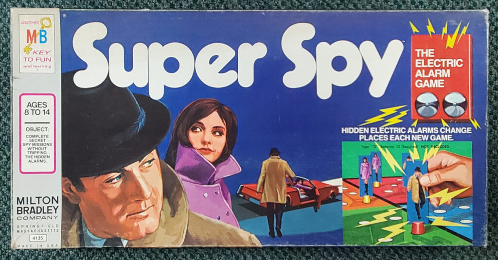 1971 Super Spy Game by Milton Bradley 1