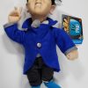 1996 Spumco Three Stooges TV Pals 10" Plush Dolls: Larry, Curly & Mo 2