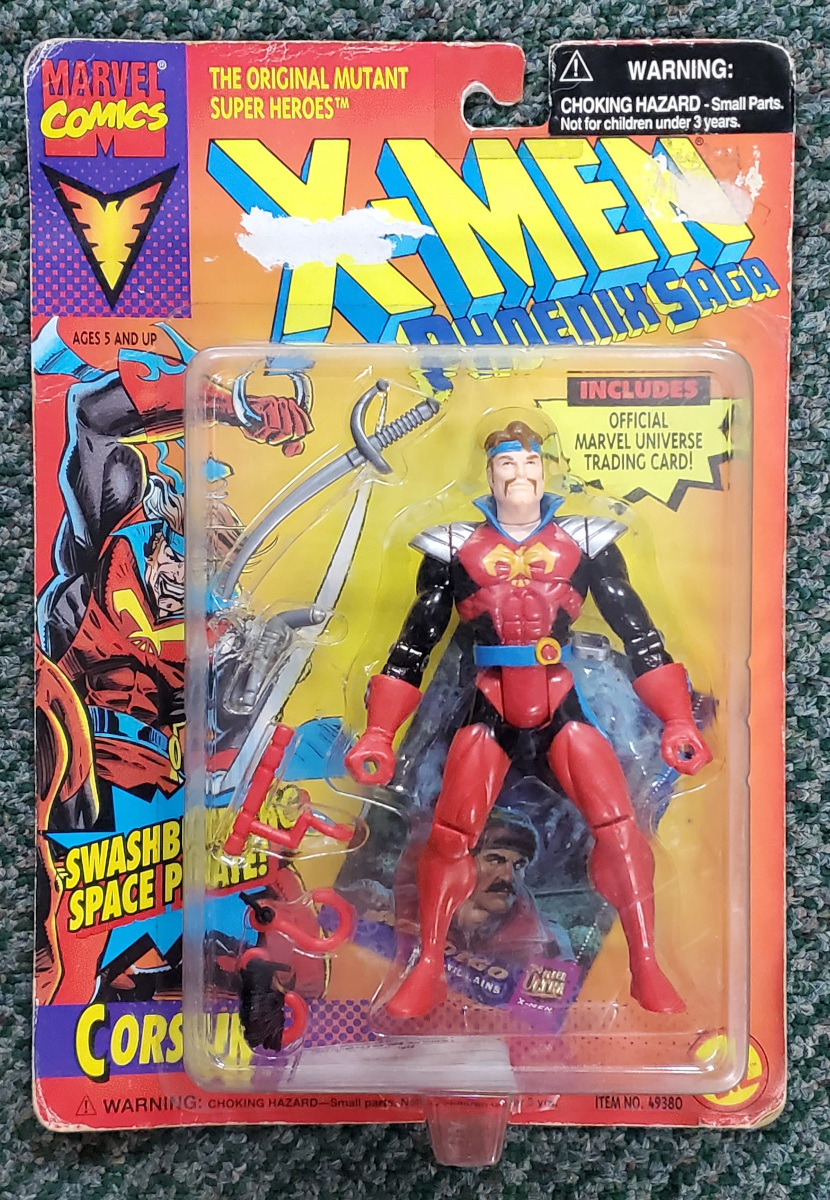 Toy Biz 1994 X-Men Phoenix Saga CorsairAction Figure: Mint on Card 1