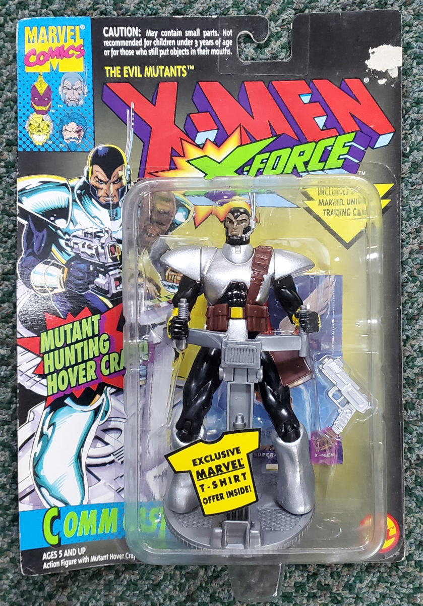 Toy Biz 1994 X-Men X-Force Comm Cast Action Figure: Mint on Card 1