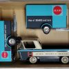 1962 Japan Friction Tin Litho Sears Rental Fleet Truck Set in the Box 7