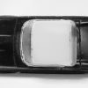 Atlas 1962 Ford Thunderbird HO Slot Car in Black with White Hardtop 6