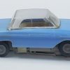 Atlas 1962 Ford Galaxie Slot Car in Light Blue with White Hardtop 3