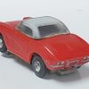 Atlas 1962 Chevrolet Corvette Slot Car in Red with White Hardtop 2