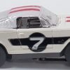 1969 Aurora ThunderJet 500 Tuff Ones #7 White Ford Mustang Hardtop HO Slot Car: Track Tested 3