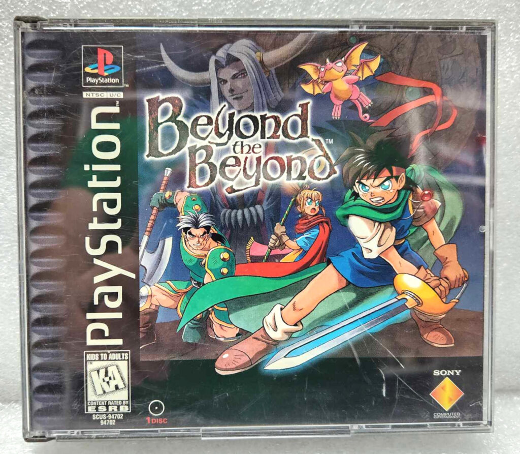 1996 Sony Computer Entertainment Beyond the Beyond Video Game for Playstation Complete in Case