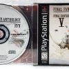 1999 Squaresoft Final Fantasy Anthology Collector's Package Video Game for Playstation Complete in Case