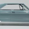 Jo-Han Motorized 1966 Blue Plymouth Fury III Scale Model Dealer Promo Car in the Box 8