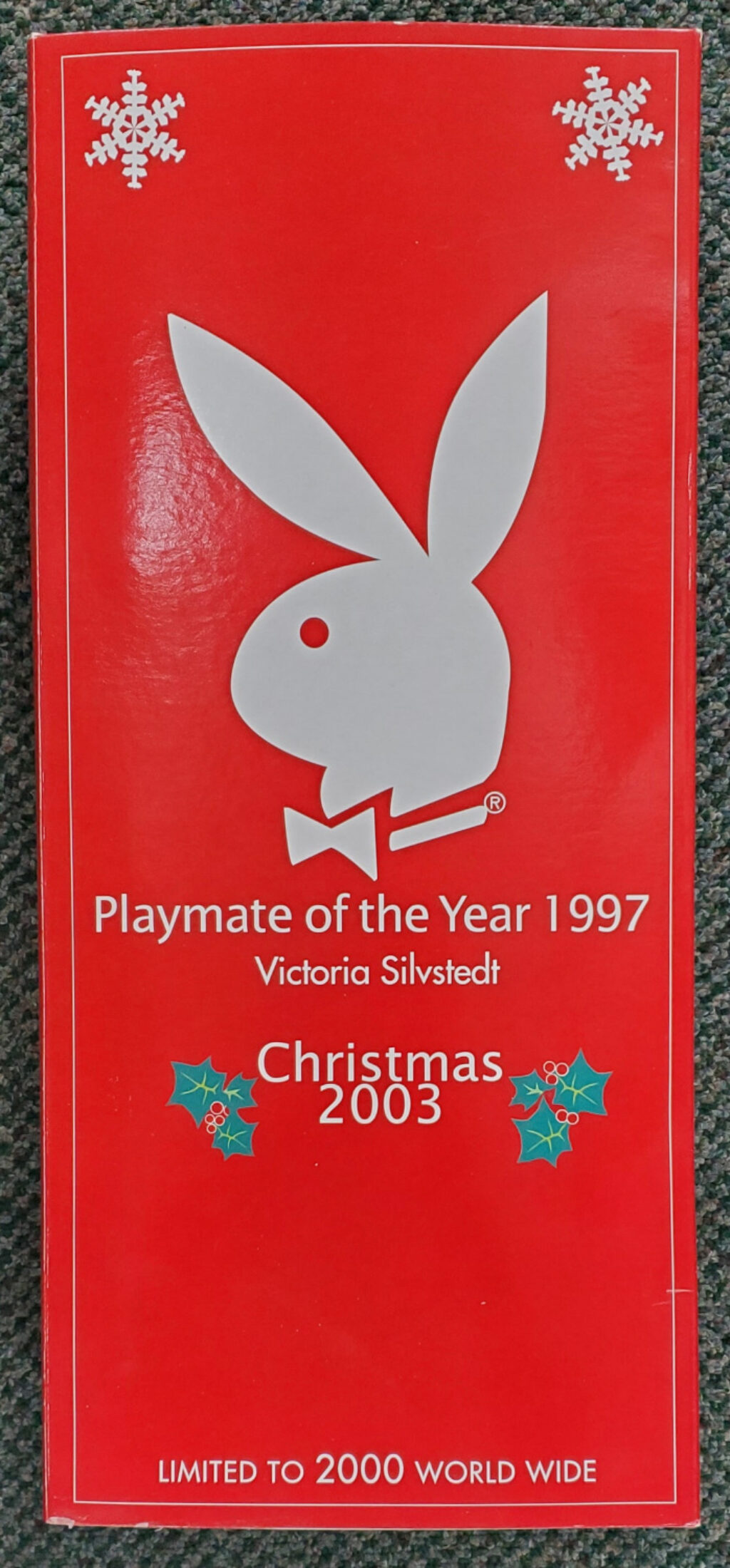 MIB Playboy Christmas 2003 Playmate of the Year 1999 Victoria Silvstedt Doll Mint in Sealed Box 1