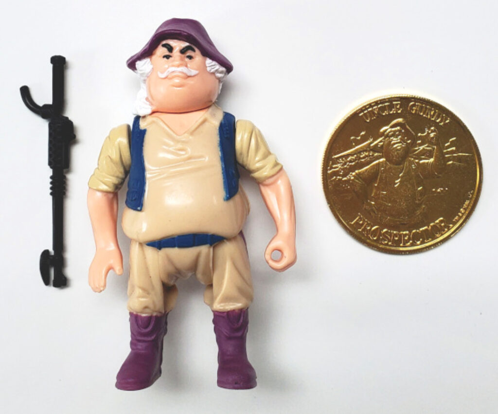 NM 1985 Kenner Star Wars Droids Uncle Gundy with Coin and Rifle 1
