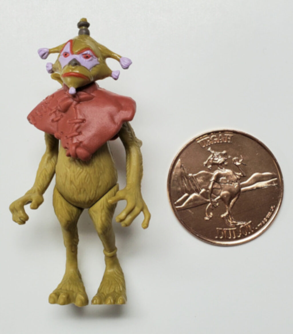 NM 1985 Kenner Star Wars Ewoks Ugrah Lady Gorneesh with Coin 1