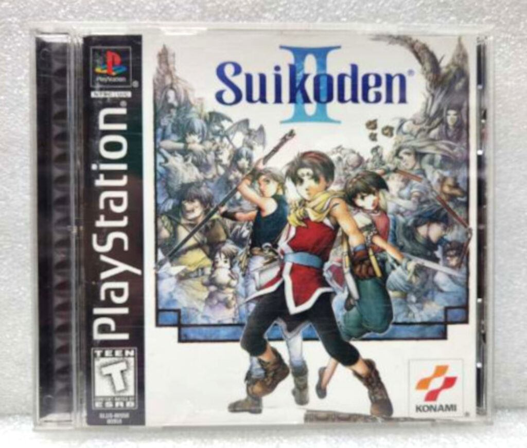 1998 Konami Suikoden II Video Game for Playstation Complete in Case