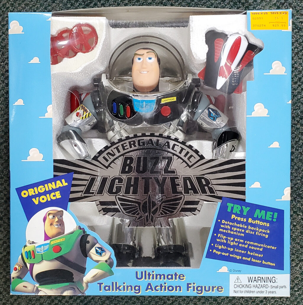 MIB Thinkway Toy Story Intergalactic Buzz Lightyear Mint in Sealed Box 1