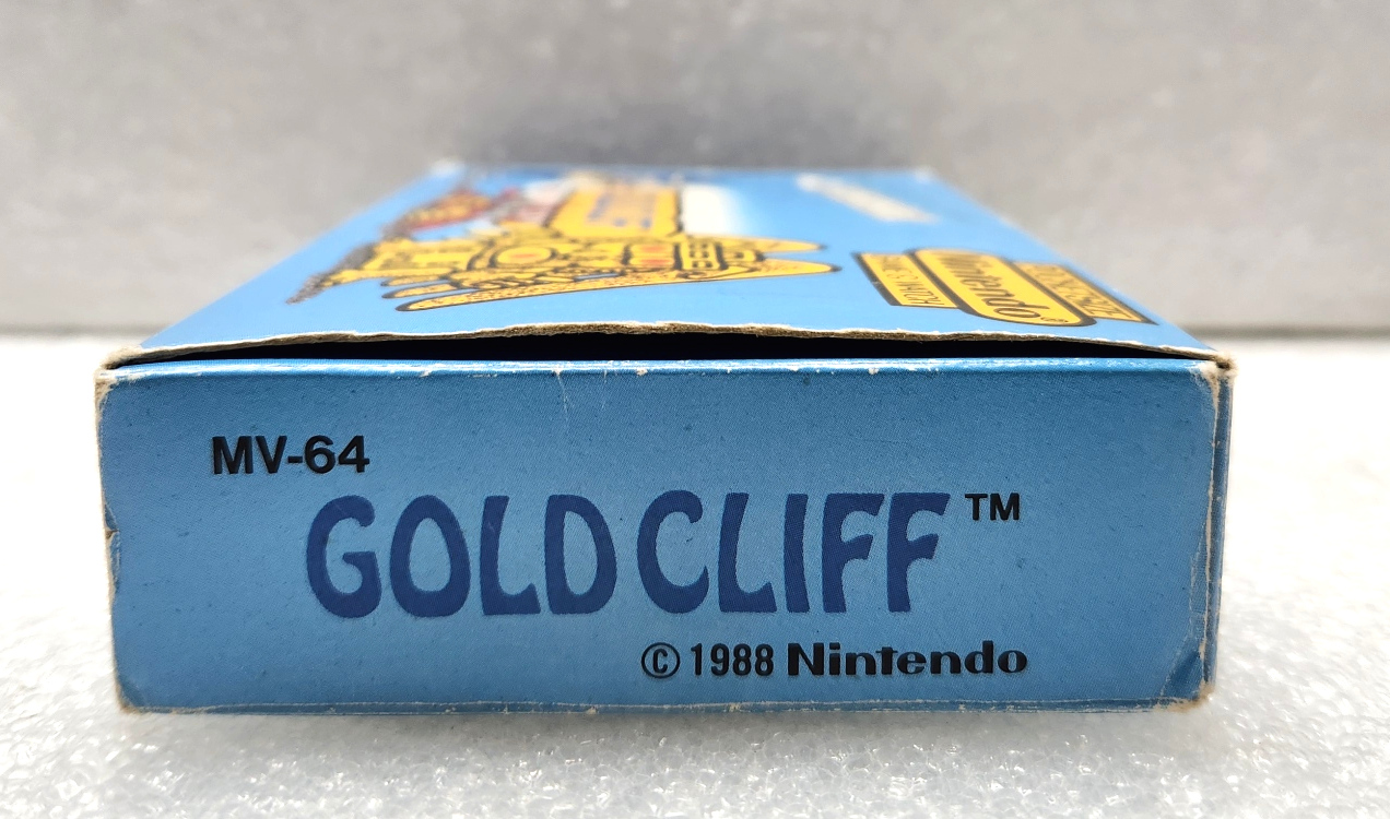 1988 Nintendo Game & Watch Gold Cliff Complete in Box MV-64