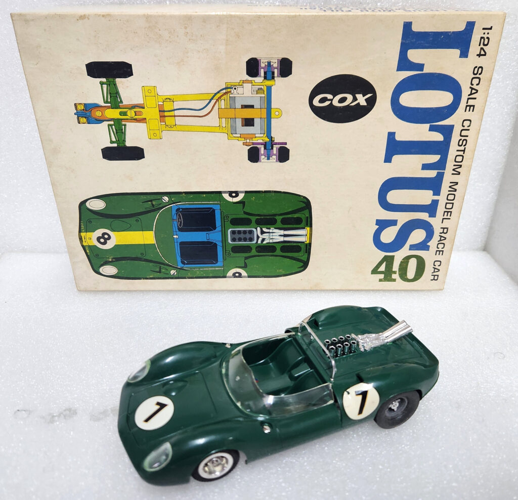 1966 Cox Lotus 40 Sidewinder 1:24 Scale Slot Car