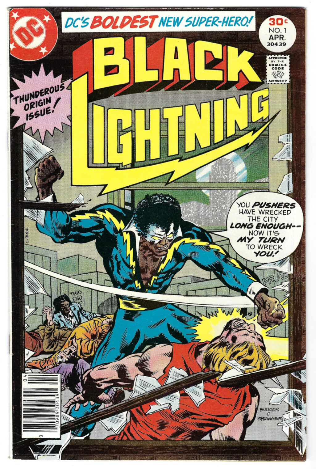 DC Comics Black Lightning (1977) #1: 1st Appearance of Black Lightning 1